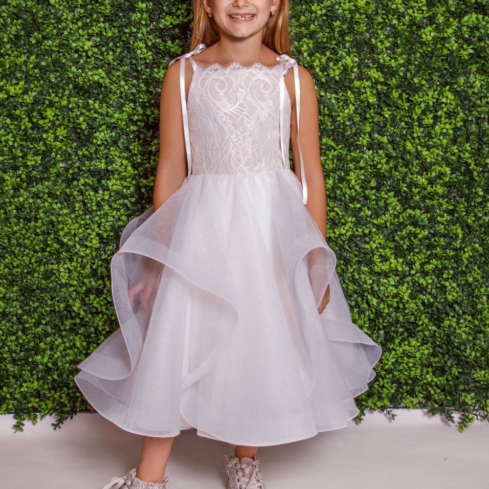 La Petite by Hayley Paige Lillian Flower Girl Dress
